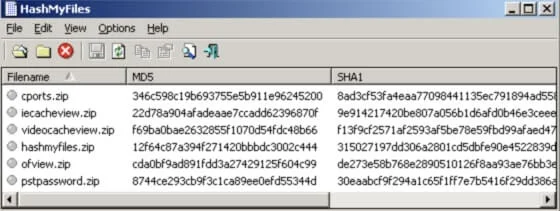 hashmyfiles
