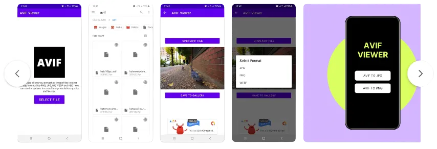 Android-AVIF-Image-Viewer-Converter-app-open-view