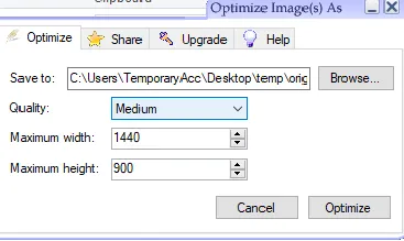 image-optimizer-desktop-version-settings